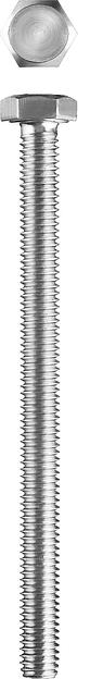 ЗУБР ГОСТ 7798-70, кл. пр. 5.8, M6 х 80 мм, цинк, 5 кг, болт (303080-06-080) фото 1