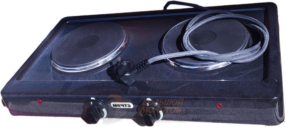 Плита эл. "Мечта - 211(2)Ч" 2 конф., чугунная фото 1