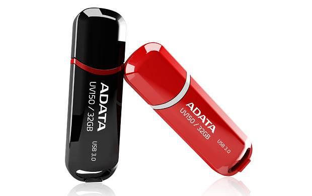 Флеш накопитель 32GB A-DATA UV150, USB 3.2, Красный фото 1