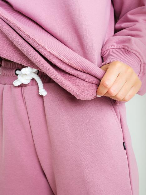 Свитшот женский oversize, Mirom, орхидея, опт фото 2