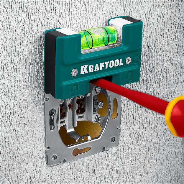 KRAFTOOL Electrо 76 мм, магнитный уровень (34786) фото 8