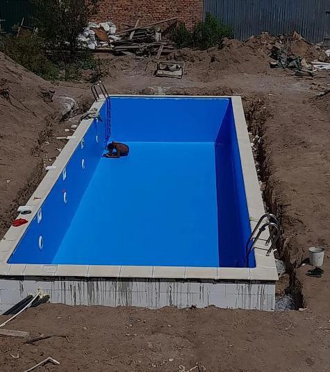 Бассейн термос из несъемной опалубки фото 5