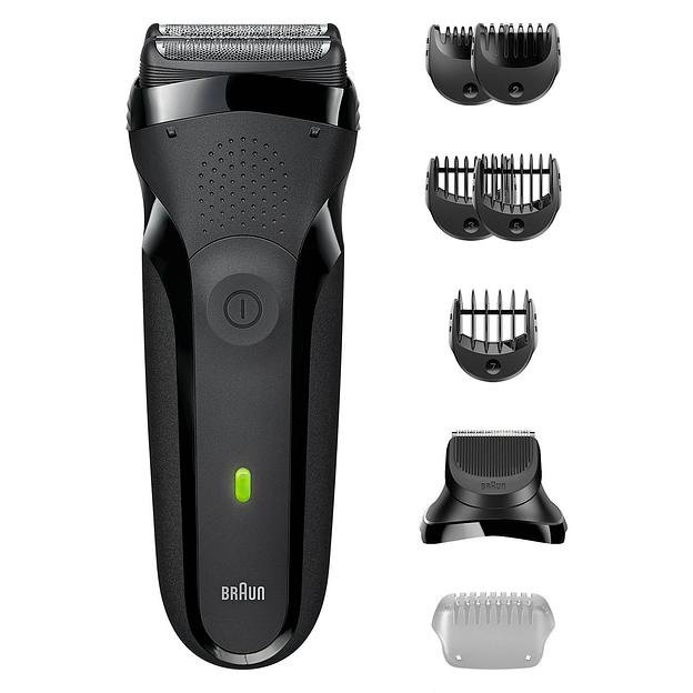 Braun Электрическая бритва S3 300BT черная сухое бритье с триммером для бороды тип 5408 фото 1