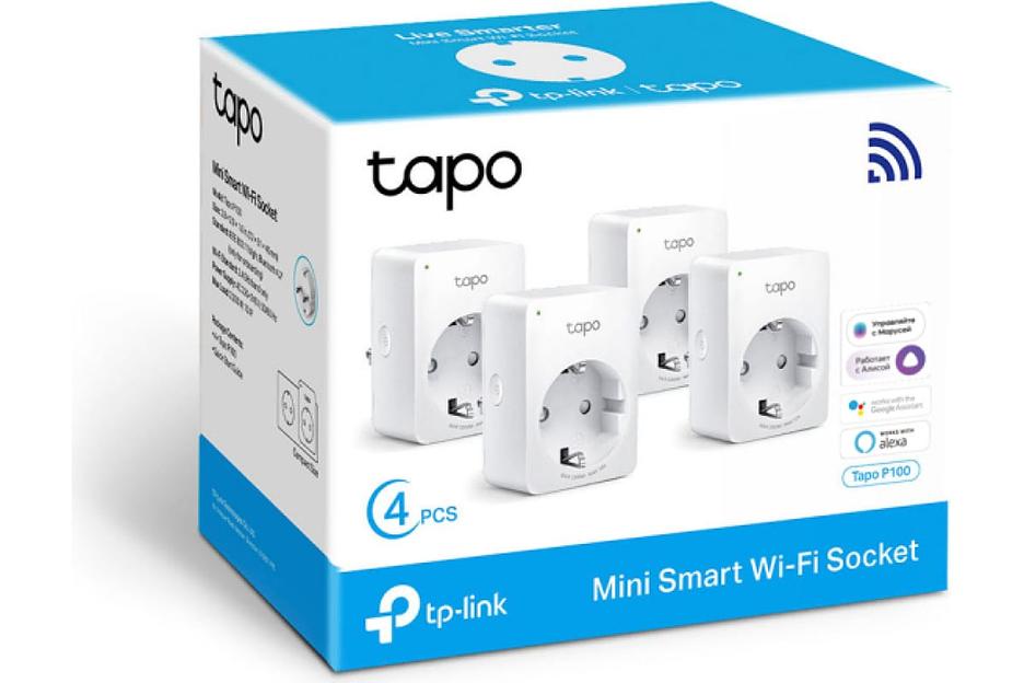 Умная розетка TP-Link Tapo P110(4-pack) фото 3