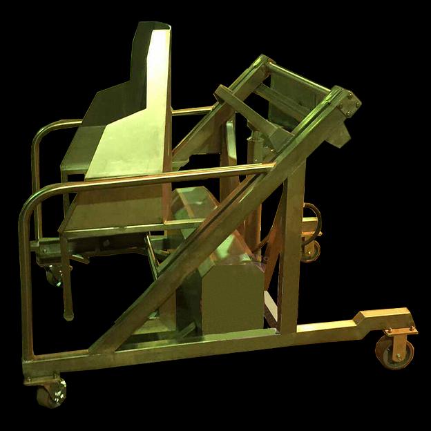 Подъёмник загрузчик тележек гидравлический ASP-POGP фото 1