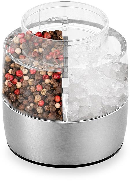 Перечница электрическая Kitfort КТ-6013-2 белый/серебристый фото 3