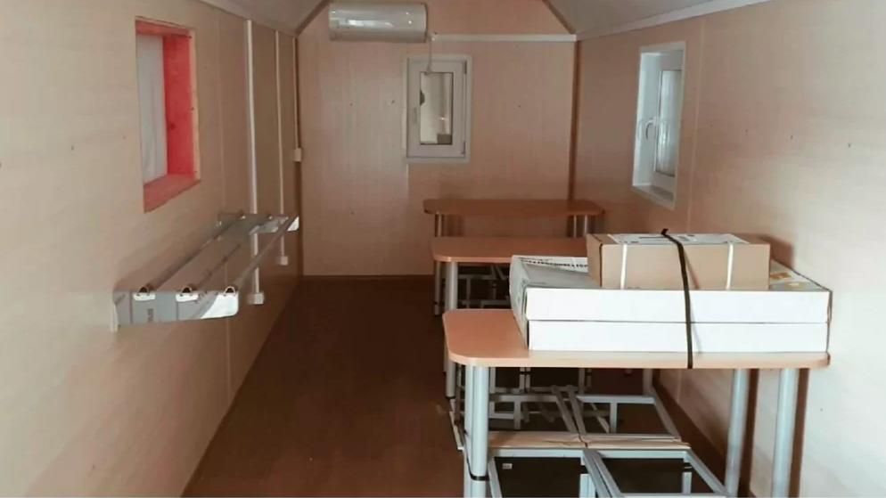 Вагон-дом столовая/кухня фото 6