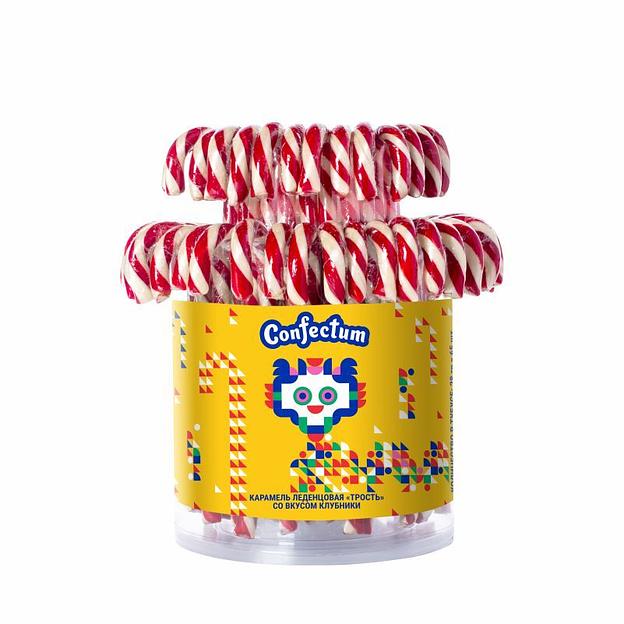 Карамель леденцовая Confectum «Трость» 65х28 г ОПТ фото 1
