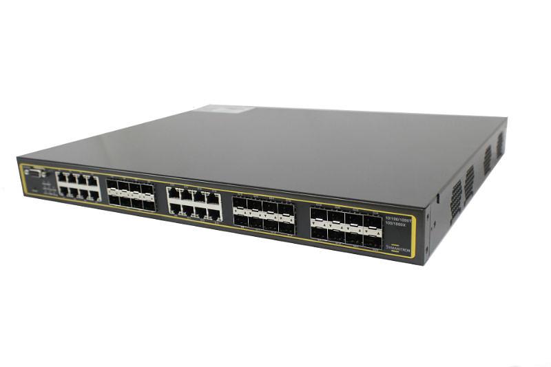 Коммутатор промышленный управляемый серия SWMG-168GC-GSFP (-E) фото 1