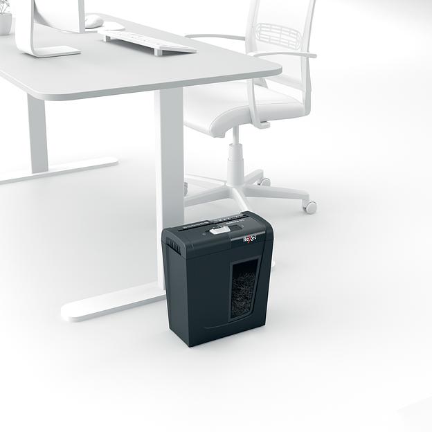 Шредер Rexel Secure S5 EU черный (секр.Р-2)/ленты/5лист./10лтр./скрепки/скобы фото 6