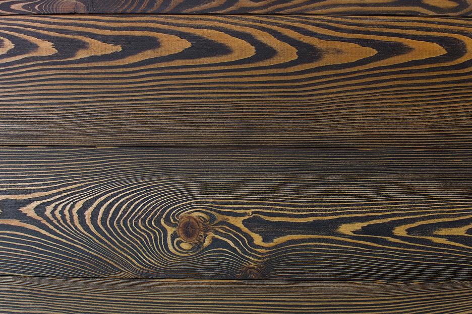 Антрацит, массивная доска, лиственница, 15 мм, натур, масло, 1.97 м2 фото 1