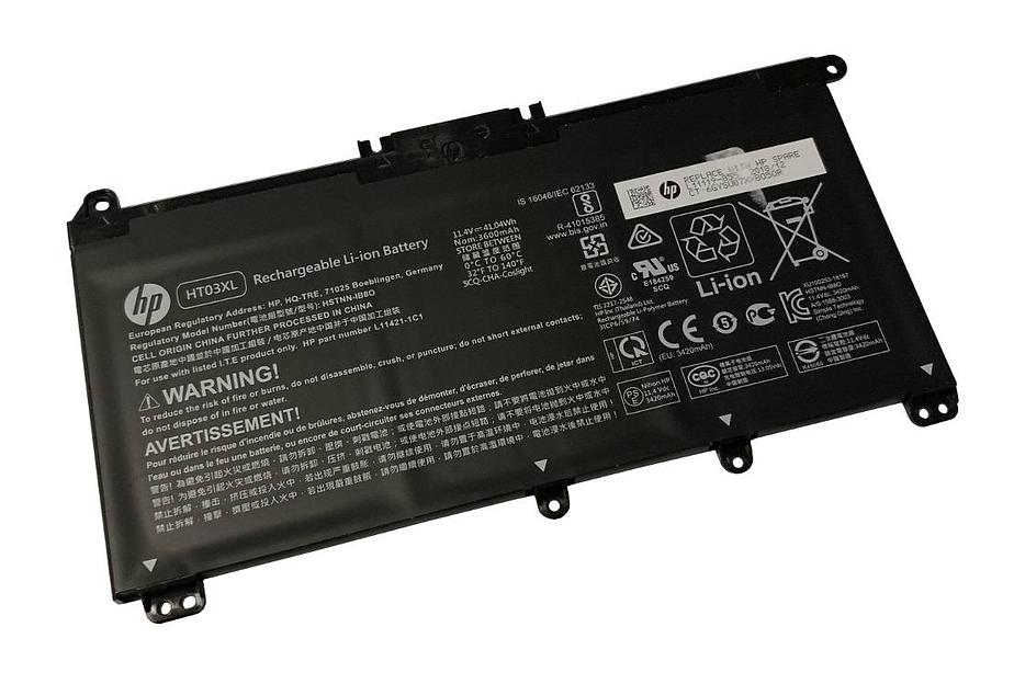 Батарея для HP Pavilion 14-ce/14-cf/14-ck/15-cw/15-cs/17-by/17-ca (L11421-2C1/HSTNN-DB8S/HT03041XL/HT03XL) 41Wh 3cell фото 1