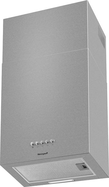 Вытяжка каминная Weissgauff Box 40 PB нержавеющая сталь управление: кнопочное (1 мотор) фото 2