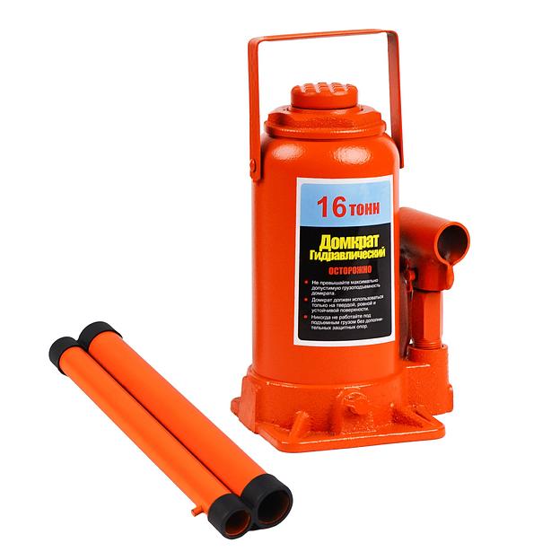 Гидравлический бутылочный домкрат 16т Kingqueen QJD24 фото 5