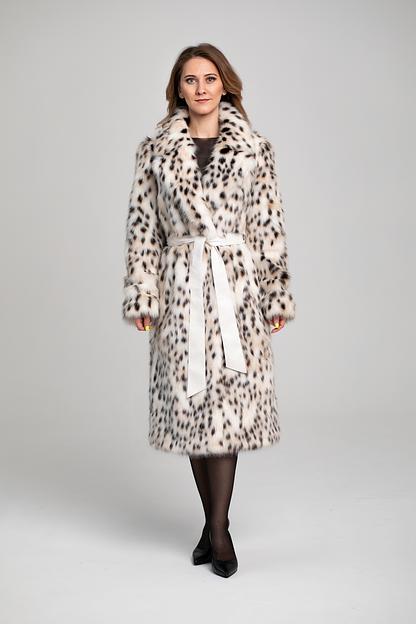 Пальто женское из экомеха 8019 Фабрика меха Вятки фото 1