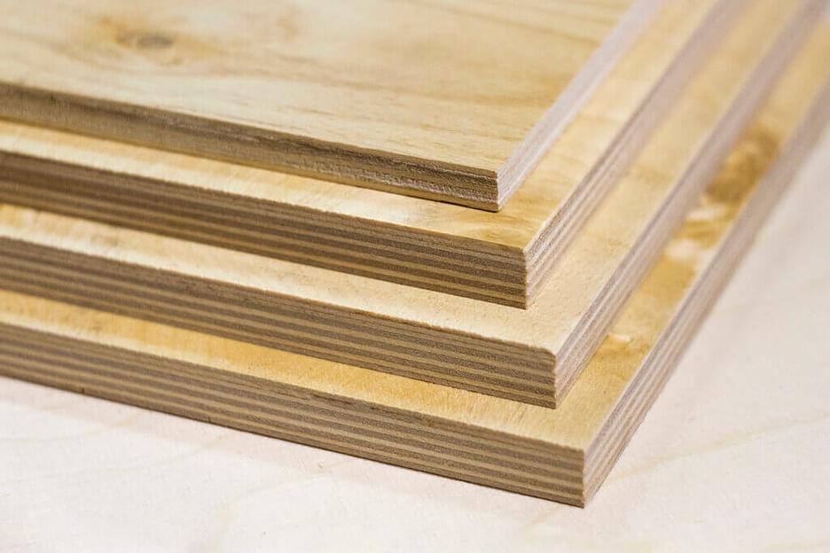 Фанера 21мм не шлифованная 1525х1525мм сорт 4-4 фото 1