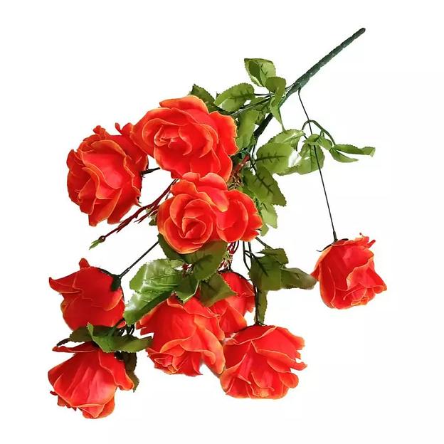 Букет роз 11 (одиннадцать) голов 60см 223-777 фото 1