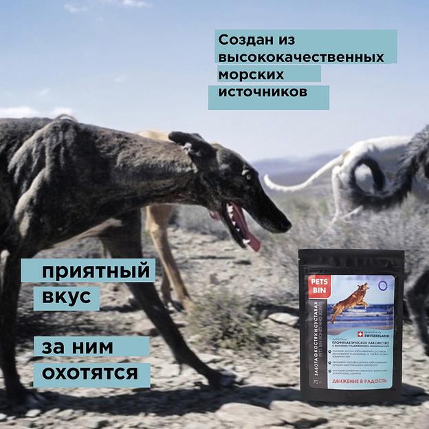 Добавка PETS BIN «Skin and Hair» для собак ОПТ фото 8