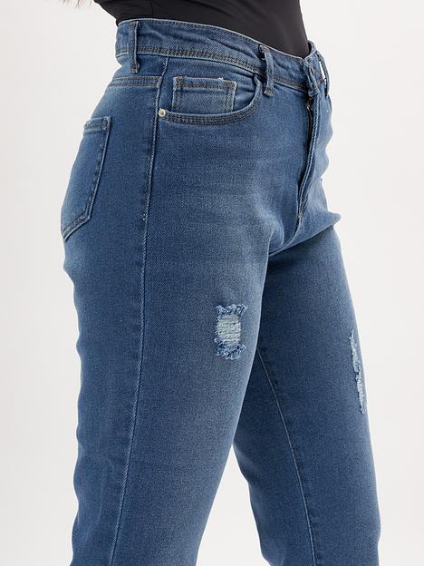 Джинсы прямые BOLD WOMAN 836_1S фото 8