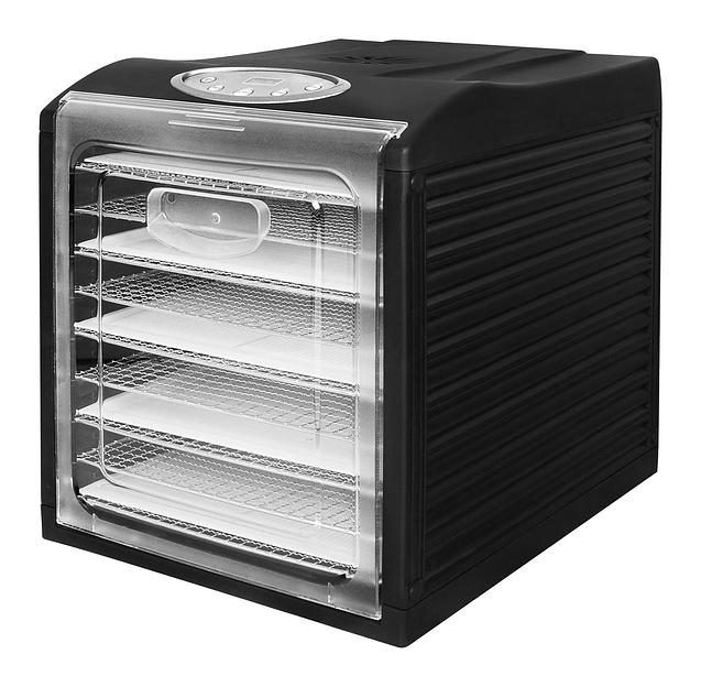 Сушка для фруктов и овощей Hyundai HYFD-P1801 18под. 700Вт черный фото 1