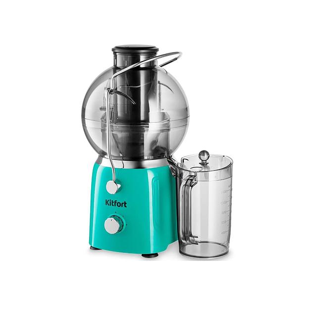 Центробежная соковыжималка Kitfort КТ-1144-2 зеленый фото 1
