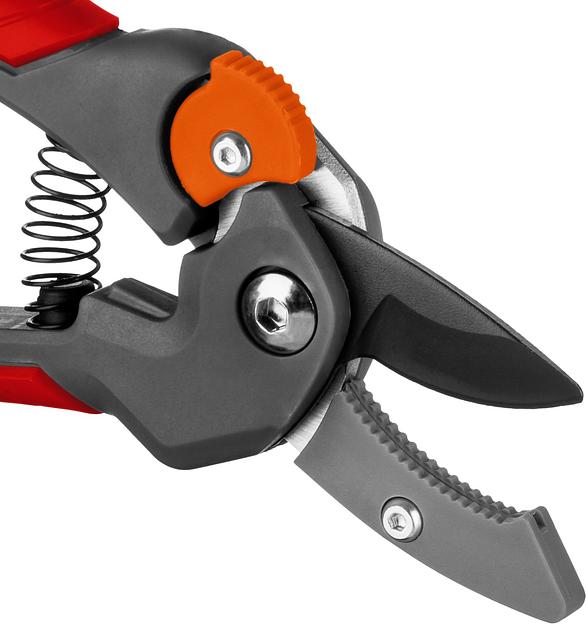 GRINDA G-24, 200 мм, с двухкомпонентными рукоятками, контактный секатор (423124) фото 4