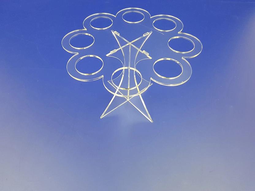 Подставка для 8 рожков мороженого круглая сборно разборная.. фото 1