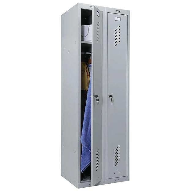 Шкаф для раздевалки Практик «ML 21-60» («ML-11-30»+« ML-01-30») усиленный ОПТ фото 5