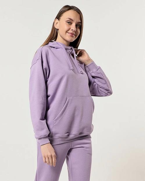 Толстовка женская сиреневая № 107 фото 1