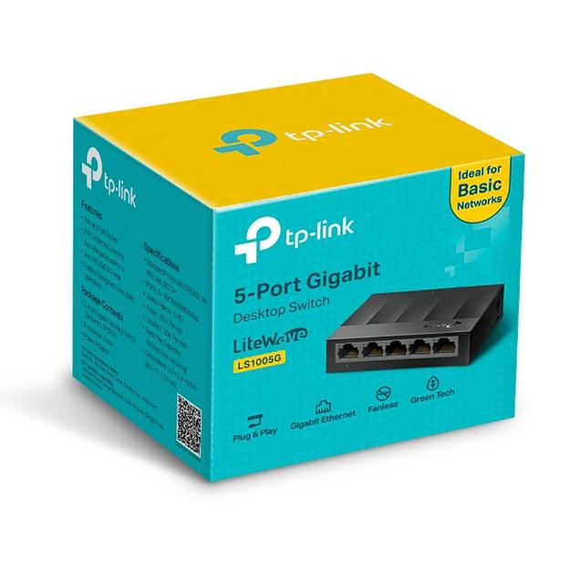 Коммутатор TP-Link LS1005G 5G неуправляемый фото 2