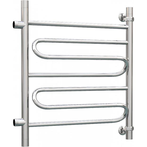 Полотенцесушитель водяной Роснерж Зиг-Заг L105001 60x60 с боковым подключением 400 фото 1