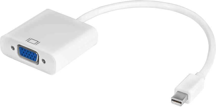 Greenconnect Адаптер-переходник Apple mini DisplayPort 20M > VGA 15F, GCR-MDP2VGA Greenconnect Apple mini DisplayPort 20M > VGA 15F (GCR-MDP2VGA) фото 1
