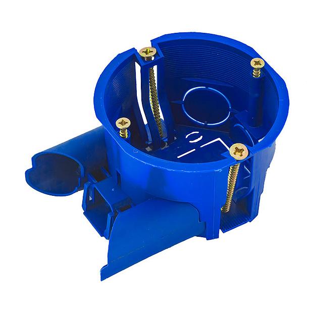 Коробка установочная ГИПРОК 68мм с соединителем фото 1