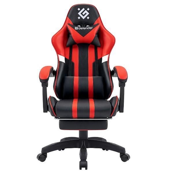Игровое кресло COLRAN BLACK/RED 64025 DEFENDER фото 2