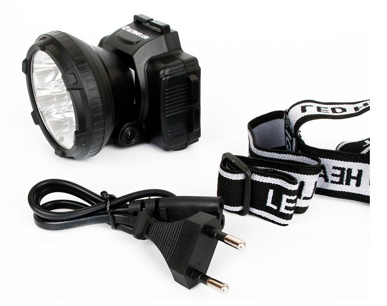 Фонарь налобный Ultraflash LED5362 черный 2.5Вт лам.:светодиод. (11256) фото 8