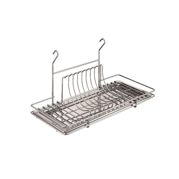 Сушка навесная с поддоном (500х240х280мм), хром фото 1