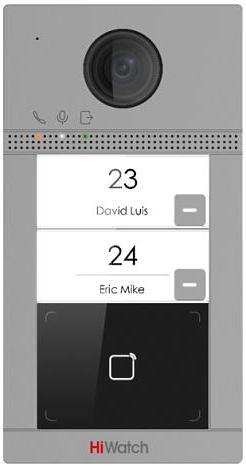 Видеопанель HiWatch VDP-D4212W/Flush фото 1