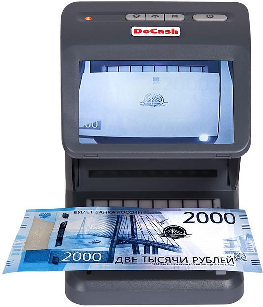 Детектор банкнот DoCash Mini Combo 11729 просмотровый мультивалюта фото 1