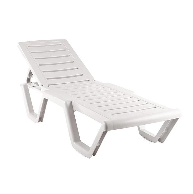 Шезлонг пластиковый 187х57х47 см, под заказ фото 2