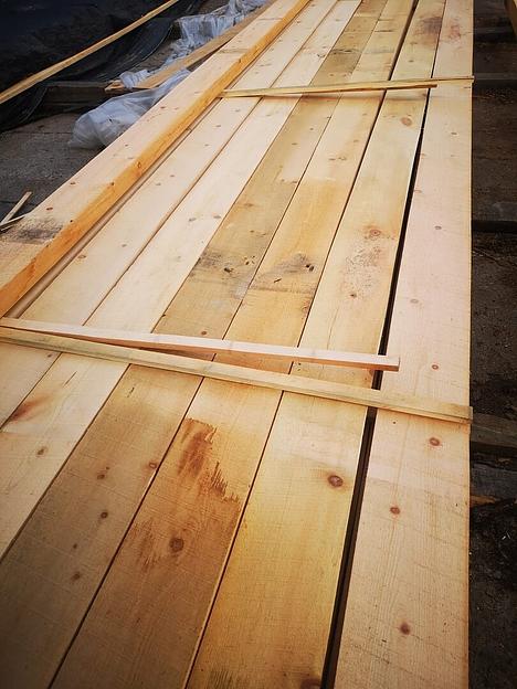 Доска естественной влажности 50х150х6000 мм кедр опт фото 3