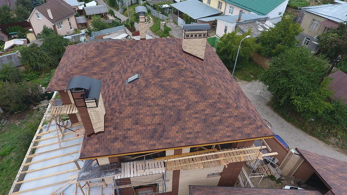 Гибкая черепица Döcke PIE Premium «Цюрих» кофе опт фото 9