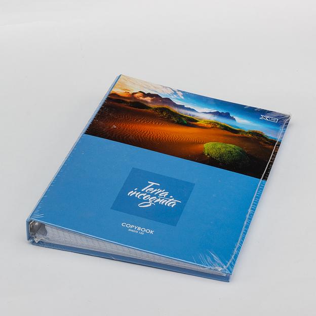 Тетрадь А5 120л на кольцах фото 1