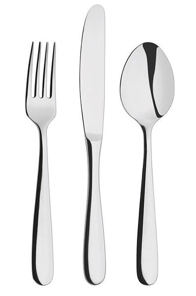 Вилка столовая Милорд 18/10 4 мм 20 см. /12/ фото 1