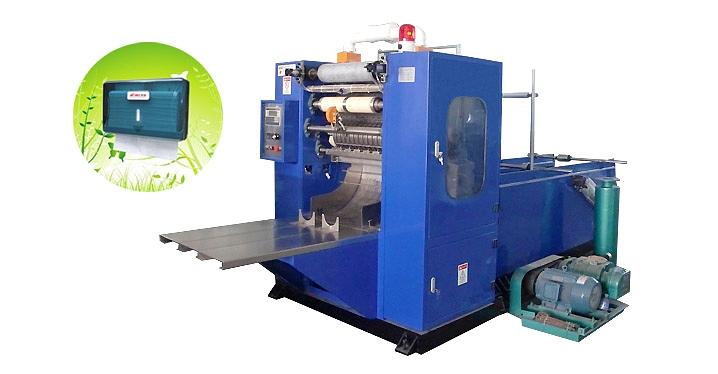 Автоматический станок для производства бумажных полотенец V-сложения модель LVBH фото 1