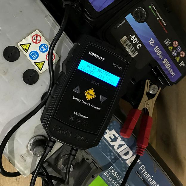 Тестер АКБ Berkut TEST-01 фото 4