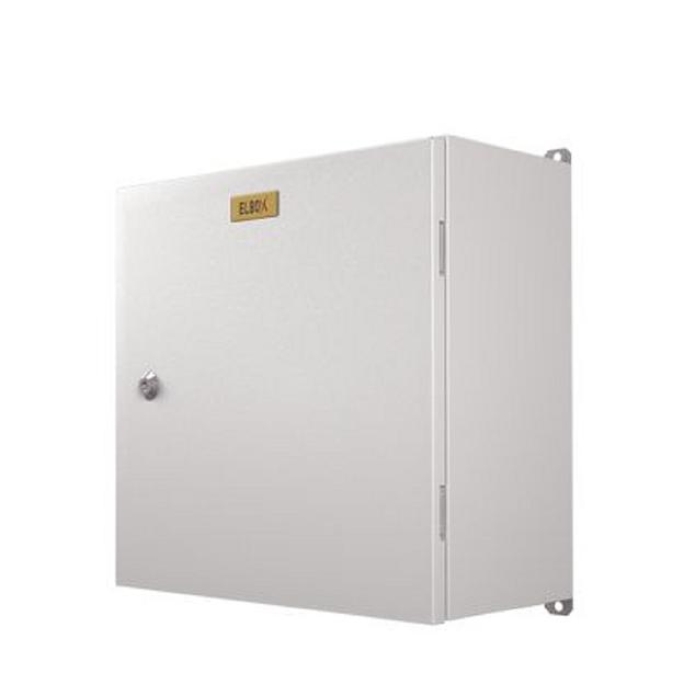Elbox Электротехнический распределительный шкаф IP66 навесной (В400 x Ш400 x Г150) EMW c одной дверью, нерж. сталь EMW-400.400.150-1-IP66-AISI430 фото 1
