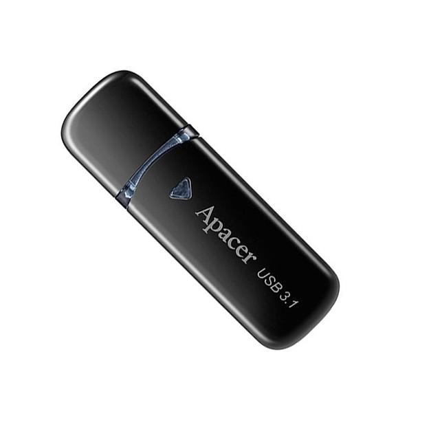USB Флэш  Apacer  AH355  AP32GAH355B-1  32GB  USB 3.1  Чёрный фото 1