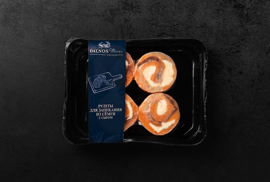 Полуфабрикаты Dalnos Mores «Рулеты для запекания из семги с сыром» ОПТ фото 1