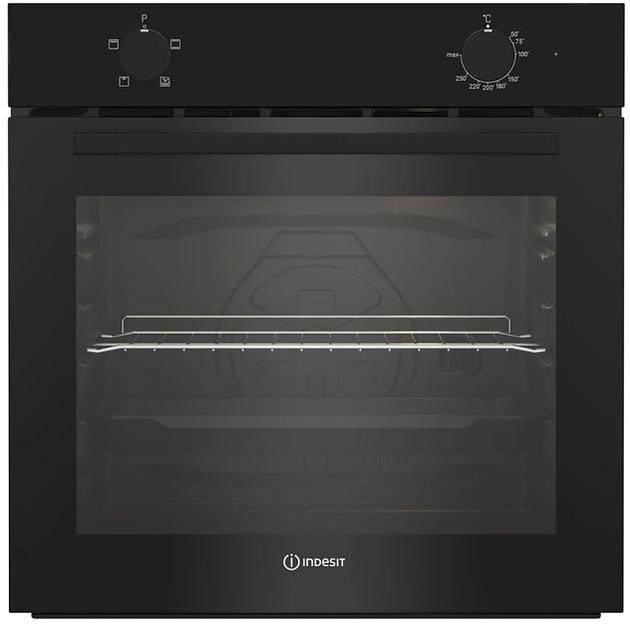 Духовой шкаф Электрический Indesit IFE 2420 BL черный фото 1