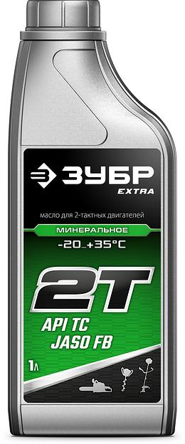 ЗУБР 2Т-М, 1 л, минеральное масло для 2-тактных двигателей, EXTRA (70602-1) фото 3